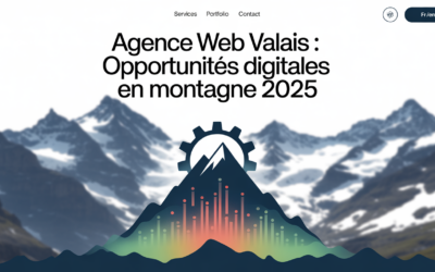 Agence web en Valais : opportunités digitales en montagne 2025